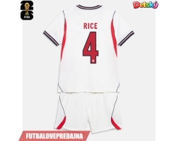 Lacne Dětský Futbalové dres Anglicko Declan Rice #4 MS 2026 Krátky Rukáv - Domáci (+ trenírky)